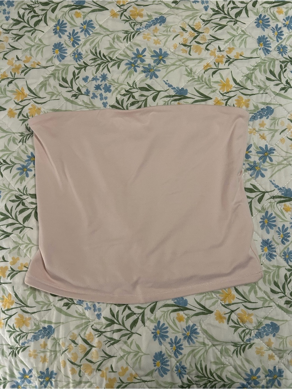 Hollister Light Pink Strapless Tube Camisole